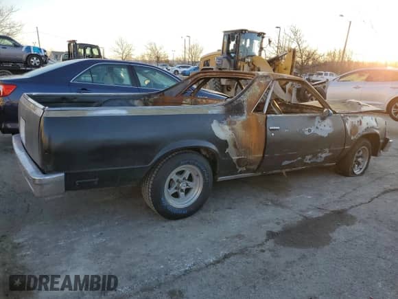 1981 Chevrolet El Camino с VIN 1GCCW80K0BD460959, выставлен на аукционе Copart как лот 42793815 с пробегом Не указан миль и Списание • Salvage title. История ставок и продаж доступна на DreamBid. Изображение 3.