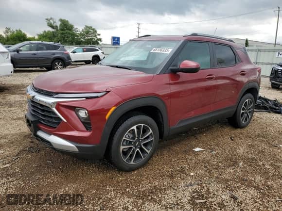 2024 Chevrolet TrailBlazer LT с VIN KL79MRSL3RB200036, выставлен на аукционе Copart как лот 65156335 с пробегом 11 977 миль миль и Списание • Salvage title. История ставок и продаж доступна на DreamBid. Изображение 1.