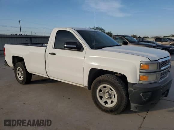 2014 Chevrolet Silverado 1500 Work Truck z VIN 1GCNCPEC2EZ234040, wystawiony jako Copart lot #49795615 z przebiegiem 193 222 mil mil oraz Czysty tytuł • Clean title. Historia ofert i sprzedaży dostępna na DreamBid. Obrazek 4.