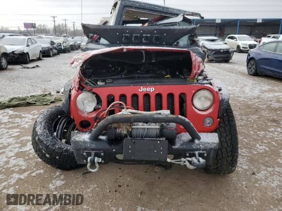 2014 Jeep Wrangler Rubicon with VIN 1C4BJWCGXEL143920, listed as a Copart auction lot 46114145 with 162,263 mi miles and Salvage title. Bid and sale history available at DreamBid. Image 5.