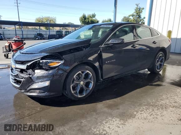 2024 Chevrolet Malibu LT with VIN 1G1ZD5ST7RF148178, listed as a Copart auction lot 89482535 with 44,338 mi miles and Non repairable. Bid and sale history available at DreamBid. Image 1.