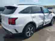 2023 Kia Sorento EX with VIN 5XYRH4LF0PG176140, listed as a IAAI auction lot 42792191 with 21,423 mi miles and . Bid and sale history available at DreamBid. Image 4.