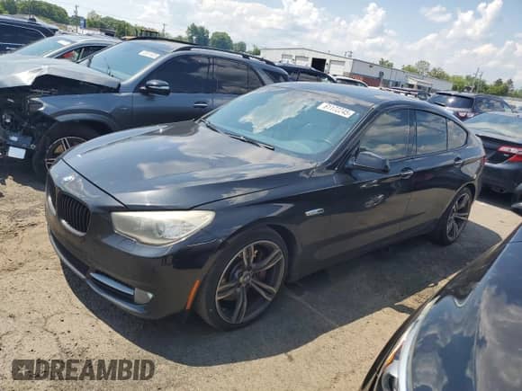 2010 BMW 5 Series 550i Gran Turismo with VIN WBASN4C56AC208485, listed as a Copart auction lot 61172245 with 89,140 mi miles and Salvage title. Bid and sale history available at DreamBid. Image 1.