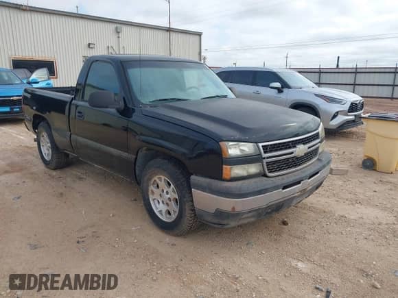 2006 Chevrolet Silverado 1500 Work Truck z VIN 3GCEC14X66G272129, wystawiony jako IAAI lot #42725725 z przebiegiem 95 938 mil mil oraz . Historia ofert i sprzedaży dostępna na DreamBid. Obrazek 1.