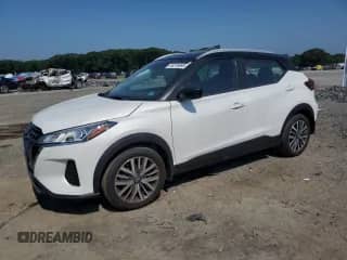 2024 Nissan Kicks SV with VIN 3N1CP5CV8RL572871, listed as a Copart auction lot 64378595 with 3,688 mi miles and Salvage title. Bid and sale history available at DreamBid. Image 1.