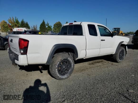 2019 Toyota Tacoma SR5 with VIN 5TFSZ5AN5KX171519, listed as a Copart auction lot 80102435 with 191,414 mi miles and Salvage title. Bid and sale history available at DreamBid. Image 3.