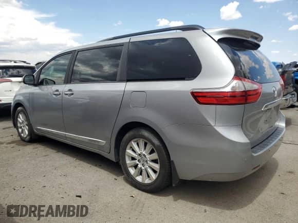 2015 Toyota Sienna Limited with VIN 5TDDK3DC2FS126299, listed as a Copart auction lot 65583905 with 58,116 mi miles and Salvage title. Bid and sale history available at DreamBid. Image 2.