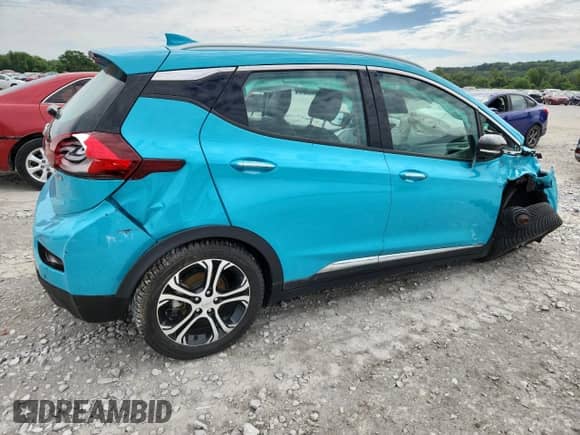 2021 Chevrolet Bolt EV Premier с VIN 1G1FZ6S09M4103117, выставлен на аукционе Copart как лот 61801025 с пробегом 55 263 миль миль и Списание • Salvage title. История ставок и продаж доступна на DreamBid. Изображение 3.