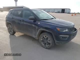 2017 Jeep Compass Trailhawk с VIN 3C4NJDDB2HT500603, выставлен на аукционе IAAI как лот 43424368 с пробегом 58 386 миль миль и . История ставок и продаж доступна на DreamBid. Изображение 1.