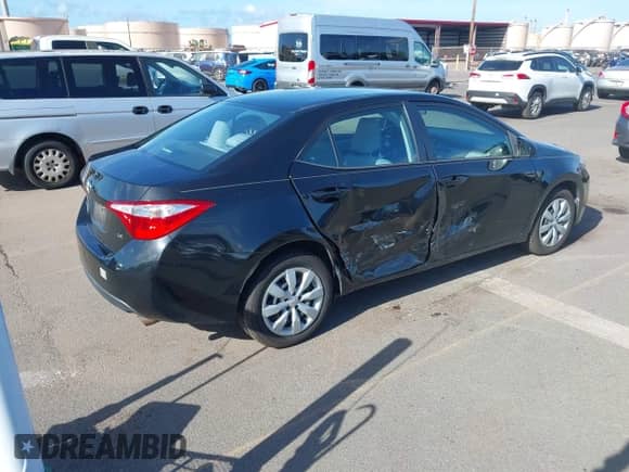 2016 Toyota Corolla L with VIN 2T1BURHE6GC554323, listed as a IAAI auction lot 42631223 with 58,314 mi miles and . Bid and sale history available at DreamBid. Image 4.