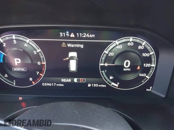 2023 Mitsubishi Outlander SEL with VIN JA4J4VA89PZ044086, listed as a IAAI auction lot 41999092 with 39,617 mi miles and . Bid and sale history available at DreamBid. Image 7.