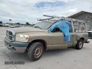 2008 Dodge 1500 ST with VIN 1D7HA18K48J107849, listed as a Copart auction lot 65285285 with 70,109 mi miles and Salvage title. Bid and sale history available at DreamBid. Image 1.