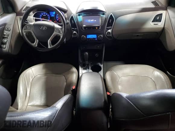 2012 Hyundai Tucson Limited с VIN KM8JUCAC3CU404423, выставлен на аукционе Copart как лот 63788875 с пробегом 157 322 миль миль и Списание • Salvage title. История ставок и продаж доступна на DreamBid. Изображение 8.