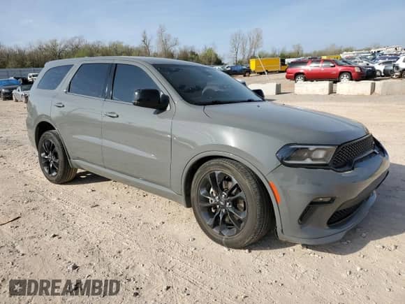 2022 Dodge Durango SXT with VIN 1C4RDHAG5NC173377, listed as a Copart auction lot 50624795 with 60,282 mi miles and Salvage title. Bid and sale history available at DreamBid. Image 4.