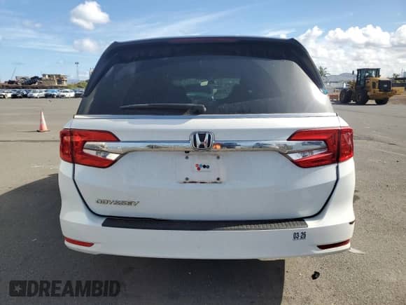 2020 Honda Odyssey LX с VIN 5FNRL6H22LB006122, выставлен на аукционе Copart как лот 62967995 с пробегом 28 025 миль миль и Списание • Salvage title. История ставок и продаж доступна на DreamBid. Изображение 6.