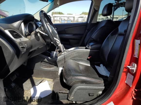 2016 Dodge Journey R/T with VIN 3C4PDCEGXGT218597, listed as a Copart auction lot 67621095 with 151,083 mi miles and Salvage title. Bid and sale history available at DreamBid. Image 7.