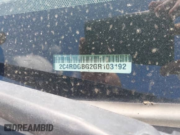 2016 Dodge Grand Caravan American Value с VIN 2C4RDGBG2GR103192, выставлен на аукционе IAAI как лот 43257445 с пробегом 268 703 миль миль и . История ставок и продаж доступна на DreamBid. Изображение 13.