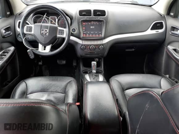 2012 Dodge Journey R/T with VIN 3C4PDDEG2CT396956, listed as a Copart auction lot 54870095 with 129,713 mi miles and Salvage title. Bid and sale history available at DreamBid. Image 8.