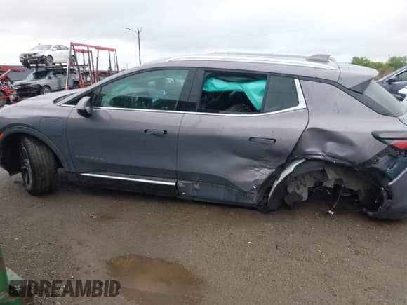 2024 Chevrolet Equinox EV LT с VIN 3GN7DLRR6RS297262, выставлен на аукционе IAAI как лот 42329584 с пробегом 6 646 миль миль и . История ставок и продаж доступна на DreamBid. Изображение 13.