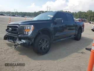2021 Ford F-150 XLT z VIN 1FTEW1EPXMFA58426, wystawiony jako Copart lot #81139415 z przebiegiem 118 750 mil mil oraz Szkoda całkowita • Salvage title. Historia ofert i sprzedaży dostępna na DreamBid. Obrazek 1.