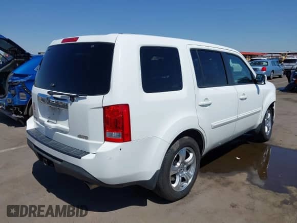 2013 Honda Pilot EX-L with VIN 5FNYF4H62DB053825, listed as a IAAI auction lot 42867380 with 178,130 mi miles and . Bid and sale history available at DreamBid. Image 4.