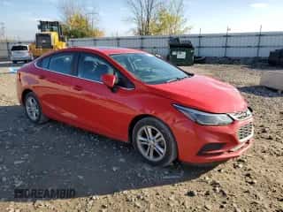 2017 Chevrolet Cruze LT with VIN 1G1BE5SM8H7112399, listed as a Copart auction lot 85875455 with 197,553 mi miles and Non repairable. Bid and sale history available at DreamBid. Image 4.