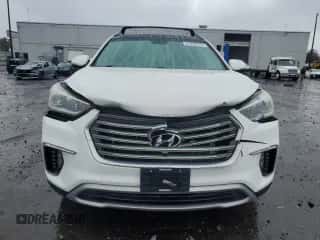 2017 Hyundai Santa Fe SE Ultimate z VIN KM8SRDHF0HU254242, wystawiony jako Copart lot #81252475 z przebiegiem 128 704 mil mil oraz Szkoda całkowita • Salvage title. Historia ofert i sprzedaży dostępna na DreamBid. Obrazek 5.