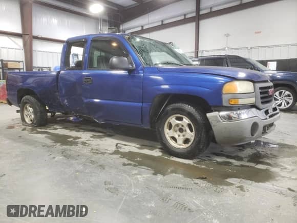 2004 GMC Sierra 1500 with VIN 1GTEC19X44Z212761, listed as a Copart auction lot 67213685 with Not provided miles and Salvage title. Bid and sale history available at DreamBid. Image 4.