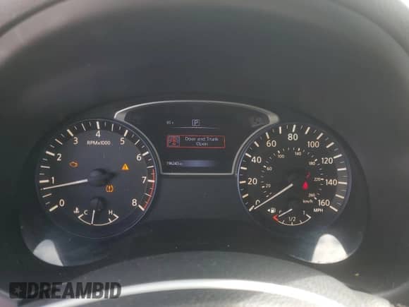 2016 Nissan Altima SR with VIN 1N4AL3AP2GC265512, listed as a Copart auction lot 84906895 with 196,243 mi miles and Salvage title. Bid and sale history available at DreamBid. Image 9.