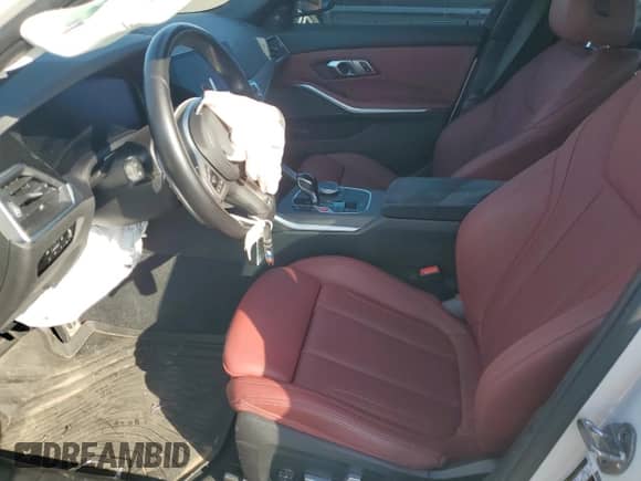 2022 BMW 3 Series M340i xDrive with VIN 3MW5U9J01N8C63539, listed as a Copart auction lot 71839485 with 29,319 mi miles and Salvage title. Bid and sale history available at DreamBid. Image 7.