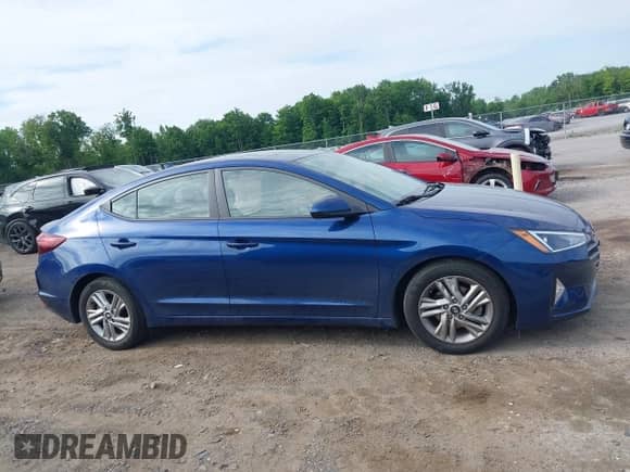 2020 Hyundai Elantra SEL with VIN 5NPD84LF8LH614674, listed as a IAAI auction lot 42576100 with 23,513 mi miles and . Bid and sale history available at DreamBid. Image 13.