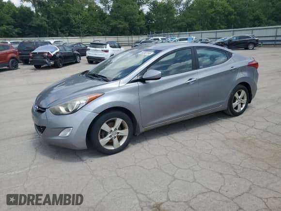 2013 Hyundai Elantra GLS с VIN KMHDH4AE3DU892072, выставлен на аукционе Copart как лот 66383195 с пробегом 138 581 миль миль и Списание • Salvage title. История ставок и продаж доступна на DreamBid. Изображение 1.