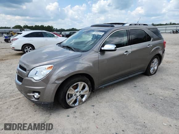 2012 Chevrolet Equinox LTZ with VIN 2GNFLFE54C6294501, listed as a Copart auction lot 65502515 with 271,544 mi miles and Salvage title. Bid and sale history available at DreamBid. Image 1.