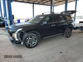 2023 Hyundai Palisade Limited with VIN KM8R54GE0PU585405, listed as a Copart auction lot 64648155 with 39,361 mi miles and Salvage title. Bid and sale history available at DreamBid. Image 1.