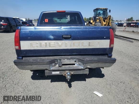 1996 Chevrolet Silverado 1500 with VIN 2GCEC19M4T1184750, listed as a Copart auction lot 83863255 with 257,892 mi miles and Salvage title. Bid and sale history available at DreamBid. Image 6.