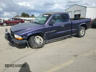 1998 Dodge Dakota SLT with VIN 1B7GG22Y8WS657716, listed as a Copart auction lot 51266605 with 234,149 mi miles and Salvage title. Bid and sale history available at DreamBid. Image 1.