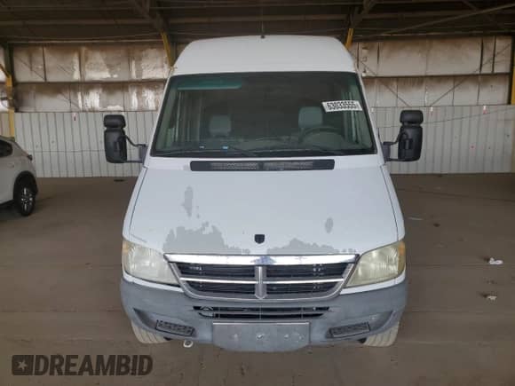 2006 Dodge Sprinter with VIN WD0PD744365965690, listed as a Copart auction lot 63033555 with Not provided miles and Salvage title. Bid and sale history available at DreamBid. Image 5.