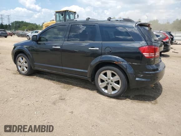 2009 Dodge Journey R/T with VIN 3D4GH67V39T508025, listed as a Copart auction lot 62867785 with 138,630 mi miles and Salvage title. Bid and sale history available at DreamBid. Image 2.