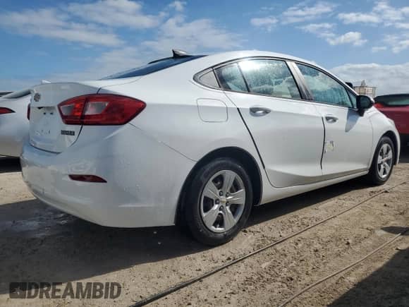 2018 Chevrolet Cruze LS with VIN 1G1BB5SM8J7111669, listed as a Copart auction lot 79898584 with Not provided miles and Non repairable. Bid and sale history available at DreamBid. Image 3.