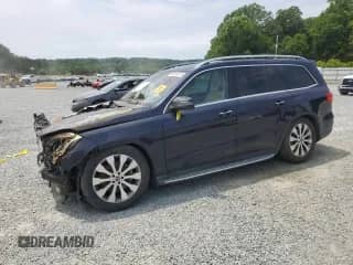 2019 Mercedes-Benz GLS 450 с VIN 4JGDF6EE6KB228319, выставлен на аукционе Copart как лот 56296915 с пробегом Не указан миль и Списание • Salvage title. История ставок и продаж доступна на DreamBid. Изображение 1.