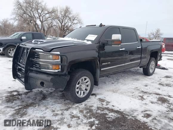 2018 Chevrolet Silverado 2500HD LTZ with VIN 1GC1KWEY8JF244493, listed as a IAAI auction lot 41313345 with 134,271 mi miles and . Bid and sale history available at DreamBid. Image 2.