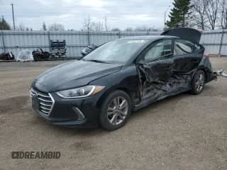 2017 Hyundai Elantra Limited with VIN KMHD84LF8HU276833, listed as a Copart auction lot 54543165 with Not provided miles and Non repairable. Bid and sale history available at DreamBid. Image 1.