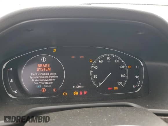 2018 Honda Accord EX-L with VIN 1HGCV2F51JA005167, listed as a Copart auction lot 84590965 with 111,050 mi miles and Salvage title. Bid and sale history available at DreamBid. Image 9.