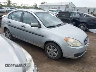 2009 Hyundai Accent Auto GLS with VIN KMHCM46C49U288486, listed as a IAAI auction lot 43095934 with 143,699 mi miles and . Bid and sale history available at DreamBid. Image 1.