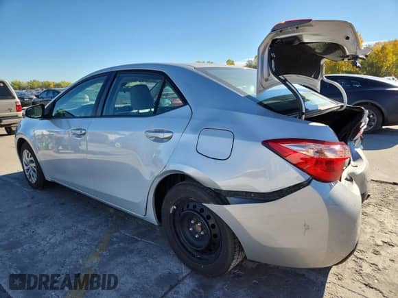 2019 Toyota Corolla LE with VIN 2T1BURHE8KC207262, listed as a Copart auction lot 86875005 with 48,707 mi miles and Salvage title. Bid and sale history available at DreamBid. Image 2.