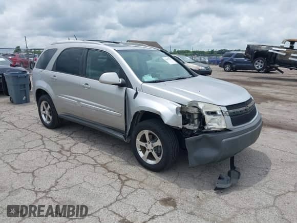 2007 Chevrolet Equinox LT with VIN 2CNDL73F976064861, listed as a IAAI auction lot 42487200 with 178,884 mi miles and . Bid and sale history available at DreamBid. Image 1.