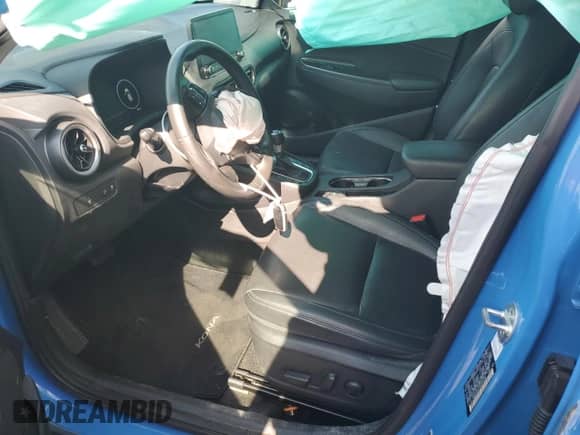 2022 Hyundai Kona Limited with VIN KM8K53A37NU920398, listed as a Copart auction lot 68190445 with 65,860 mi miles and Salvage title. Bid and sale history available at DreamBid. Image 7.