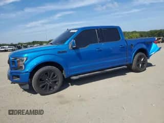 2020 Ford F-150 XLT с VIN 1FTEW1E42LFA40622, выставлен на аукционе Copart как лот 72070605 с пробегом 84 590 миль миль и Списание • Salvage title. История ставок и продаж доступна на DreamBid. Изображение 1.