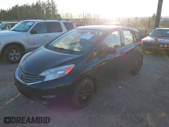 2015 Nissan Note S with VIN 3N1CE2CP7FL387535, listed as a IAAI auction lot 41436215 with 145,439 mi miles and . Bid and sale history available at DreamBid. Image 2.