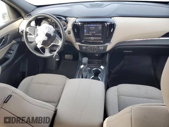 2023 Chevrolet Traverse LS z VIN 1GNEVFKW6PJ319166, wystawiony jako Copart lot #82201914 z przebiegiem 33 203 mil mil oraz Szkoda całkowita • Salvage title. Historia ofert i sprzedaży dostępna na DreamBid. Obrazek 8.